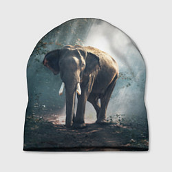Шапка Слон в лесу, цвет: 3D-принт