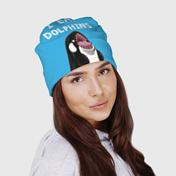Шапка I eat dolphins, цвет: 3D-принт — фото 2