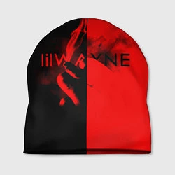 Шапка Lil Wayne: Black & Red, цвет: 3D-принт