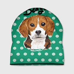 Шапка Beagle Face, цвет: 3D-принт
