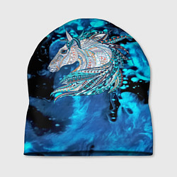Шапка Сказочная лошадь, цвет: 3D-принт