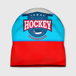 Шапка Hockey Russia, цвет: 3D-принт