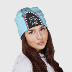 Шапка Shark: Hug me, цвет: 3D-принт — фото 2