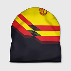 Шапка Man United FC: Yellow style, цвет: 3D-принт