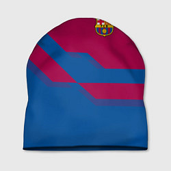 Шапка Barcelona FC: Blue style, цвет: 3D-принт