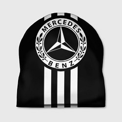 Шапка Mercedes-Benz Black, цвет: 3D-принт