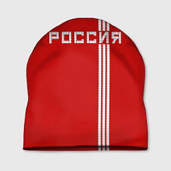 Шапка Россия: Красная машина, цвет: 3D-принт