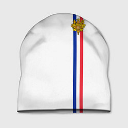 Шапка Франция: лента с гербом, цвет: 3D-принт