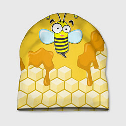 Шапка Веселая пчелка
