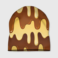 Шапка Тающий шоколад, цвет: 3D-принт