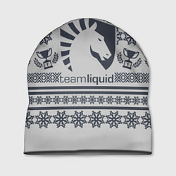 Шапка Team Liquid: Grey Winter, цвет: 3D-принт