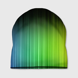 Шапка Неоновые полосы - Минимализм, цвет: 3D-принт