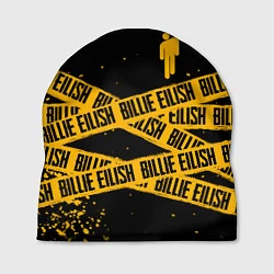Шапка BILLIE EILISH: Yellow & Black Tape, цвет: 3D-принт
