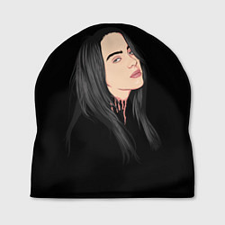 Шапка Billie Eilish: Black Style, цвет: 3D-принт