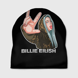 Шапка BILLIE EILISH, цвет: 3D-принт