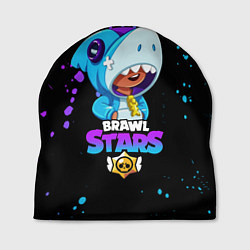 Шапка Brawl Stars Leon Shark