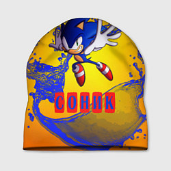 Шапка Sonic - Соник, цвет: 3D-принт