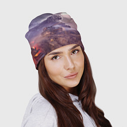 Шапка Танк, цвет: 3D-принт — фото 2