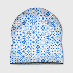 Шапка Орнамент снежинки, цвет: 3D-принт