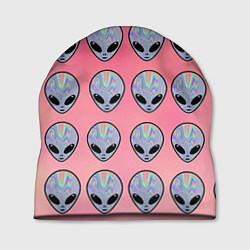Шапка Гламурные пришельцы, цвет: 3D-принт