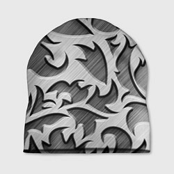 Шапка Монохромный узор, цвет: 3D-принт
