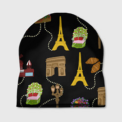 Шапка Париж, цвет: 3D-принт