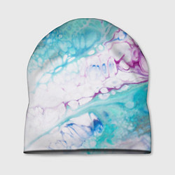 Шапка Цветная морская пена, цвет: 3D-принт