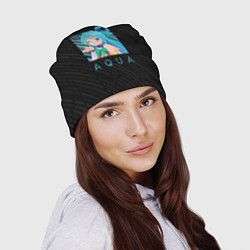 Шапка Аква Aqua Коносуба KonoSuba, цвет: 3D-принт — фото 2