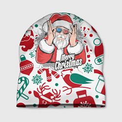 Шапка Merry Christmas3D, цвет: 3D-принт