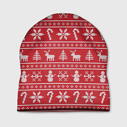 Шапка Новогодний атрибуты, цвет: 3D-принт