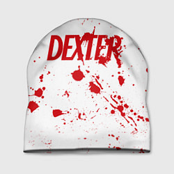 Шапка Dexter logo Декстер брызги крови, цвет: 3D-принт