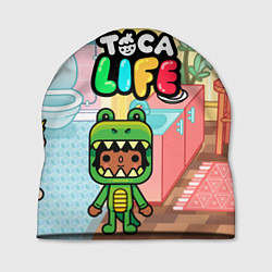Шапка Toca Life: Crocodile, цвет: 3D-принт