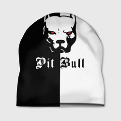 Шапка Pit Bull боец, цвет: 3D-принт
