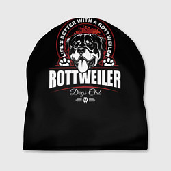 Шапка Ротвейлер Rottweiler, цвет: 3D-принт