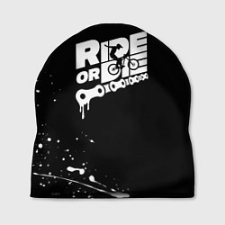Шапка RIDE OR DIE БРЫЗГИ КРАСОК И НИЧЕГО ЛИШНЕГО, цвет: 3D-принт