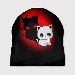 Шапка КОТИК ДЬЯВОЛ KITTY DEVIL