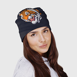 Шапка Саблезубый тигр голова, цвет: 3D-принт — фото 2