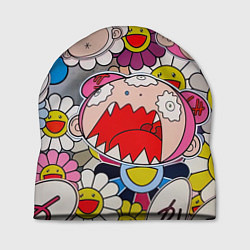 Шапка Takashi Murakami кричащий арт, цвет: 3D-принт