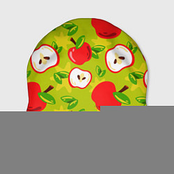 Шапка Яблочки паттерн, цвет: 3D-принт