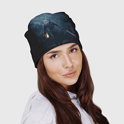 Шапка ВЕДЬМАК C МЕЧОМ И МОНСТРЫ, цвет: 3D-принт — фото 2