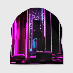 Шапка Ночной город в киберпанке, цвет: 3D-принт