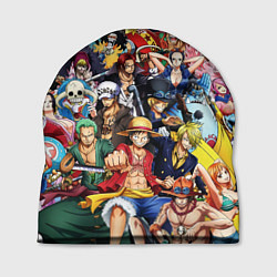 Шапка ВСЕ ГЕРОИ АНИМЕ ВАН ПИС ALL HEROES ONE PIECE