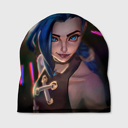 Шапка Jinx - Джинкс Паудер, цвет: 3D-принт