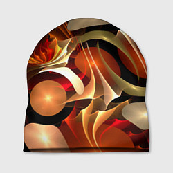 Шапка Абстрактные цифровые спирали, цвет: 3D-принт