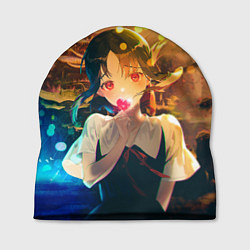 Шапка В ЛЮБВИ КАК НА ВОЙНЕ КАГУЯ СИНОМИЯ, цвет: 3D-принт