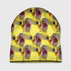 Шапка Попугай Корелла Орёт Мем, цвет: 3D-принт