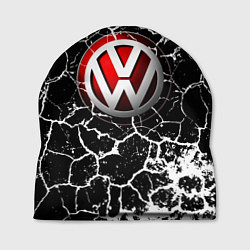 Шапка Volkswagen Трещины, цвет: 3D-принт