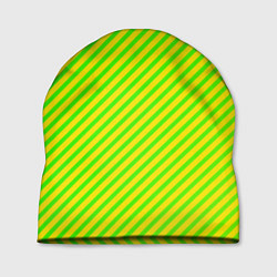 Шапка Кислотный зеленый стиль, цвет: 3D-принт