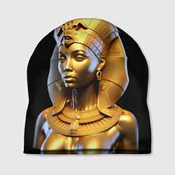Шапка Нейросеть - золотая египетская богиня