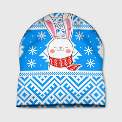 Шапка Зайчик и гирлянды, цвет: 3D-принт